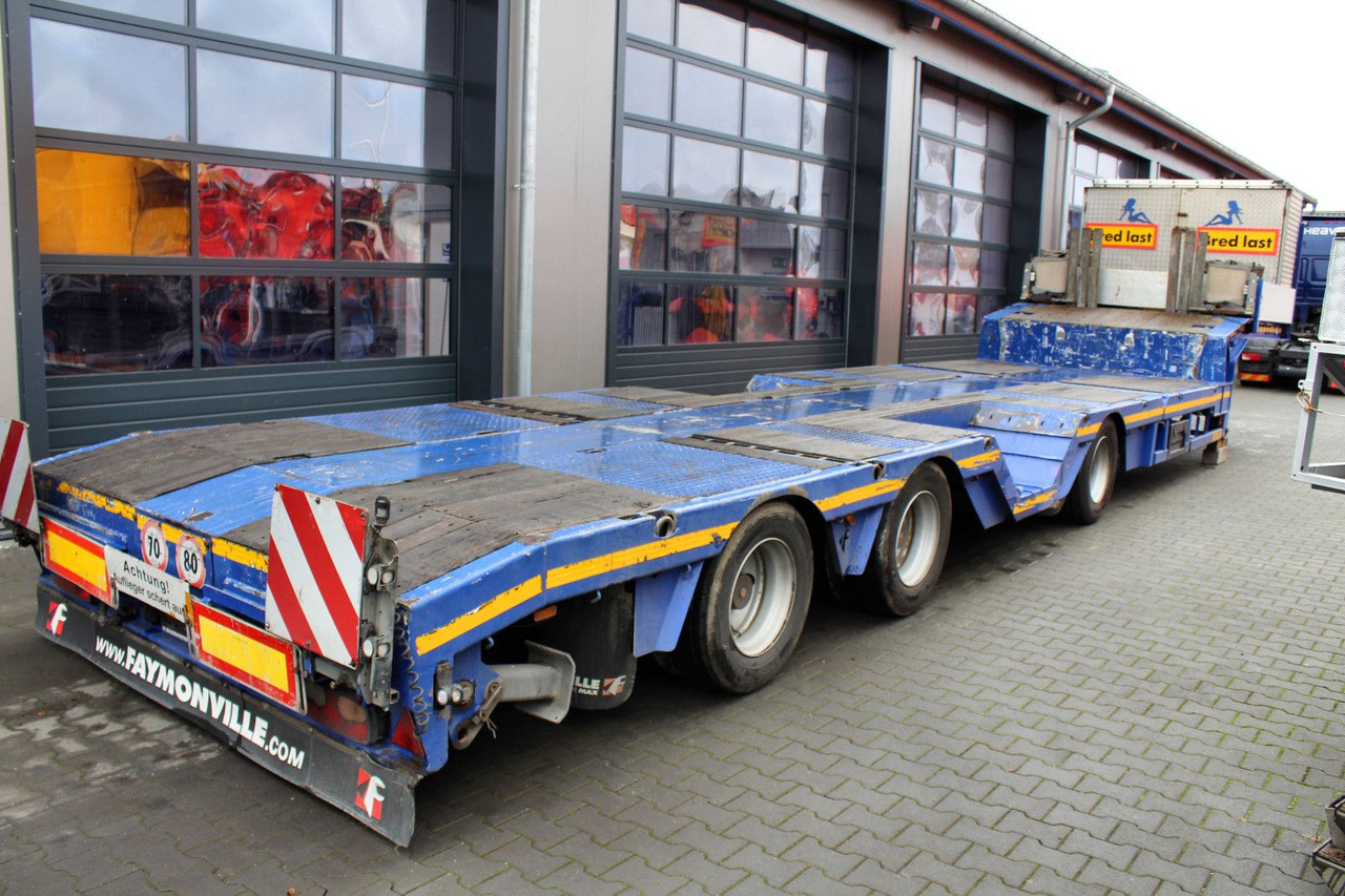 Faymonville 3-Achs Multimax F-S43-1AAF teleskop Radmulde - Alçak çerçeveli platform dorse: fotoğraf 1 Faymonville 3-Achs Multimax F-S43-1AAF teleskop Radmulde - Alçak çerçeveli platform dorse: fotoğraf 1