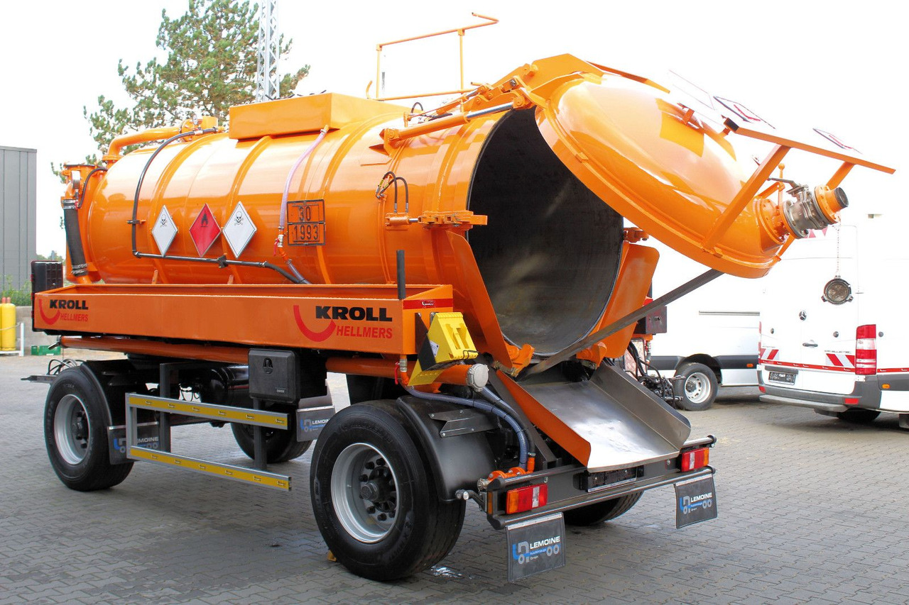 Kutschke 10m³ Kipper Saug u.Druck INOX +ADR/GGVS - Tanker römork: fotoğraf 3 Kutschke 10m³ Kipper Saug u.Druck INOX +ADR/GGVS - Tanker römork: fotoğraf 3