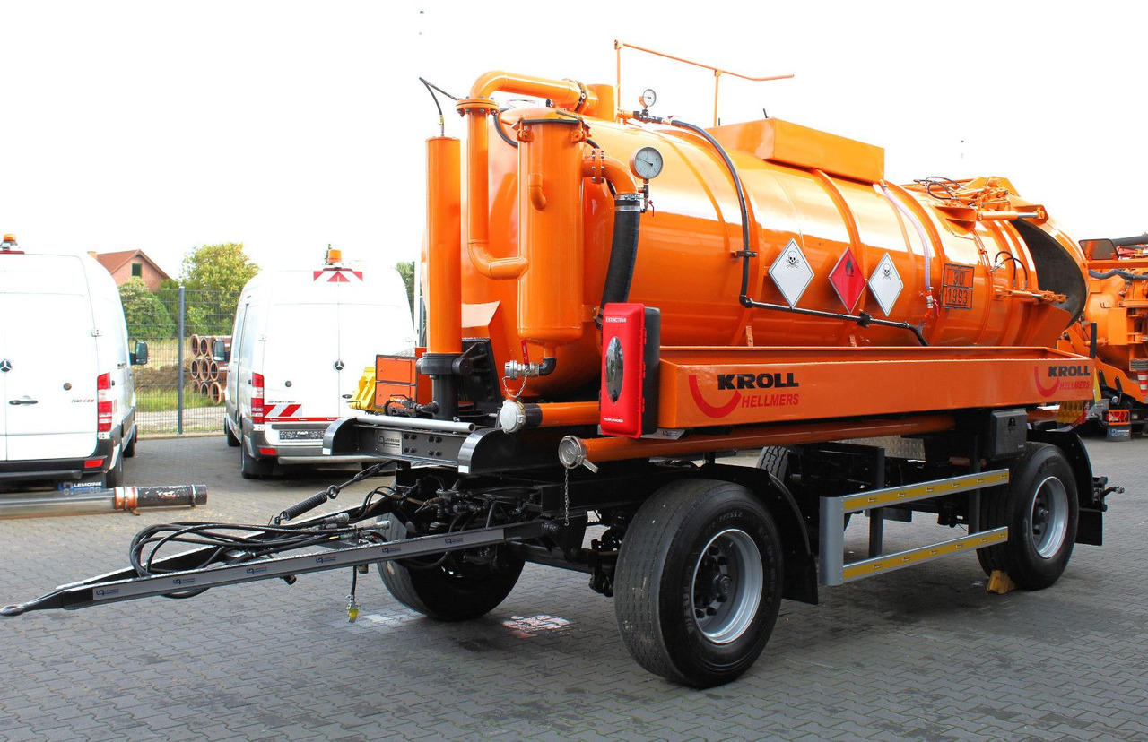 Kutschke 10m³ Kipper Saug u.Druck INOX +ADR/GGVS - Tanker römork: fotoğraf 2 Kutschke 10m³ Kipper Saug u.Druck INOX +ADR/GGVS - Tanker römork: fotoğraf 2