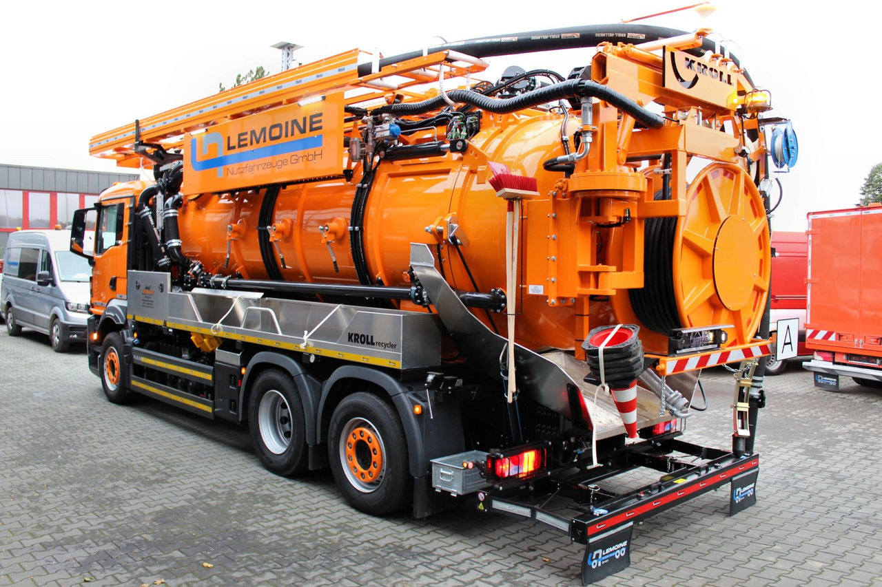 MAN TGS 26.480 6x2 Kroll 13m³ WRG Wasserrückgewinner - Vidanjör: fotoğraf 4 MAN TGS 26.480 6x2 Kroll 13m³ WRG Wasserrückgewinner - Vidanjör: fotoğraf 4