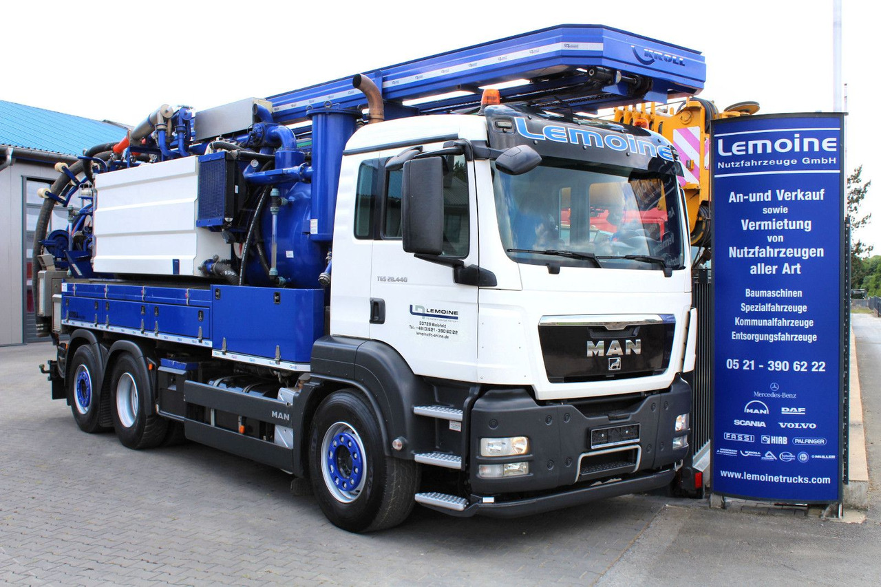 MAN TGS 28.440 6x2 Kroll 14,5m³ W-Rückgewinner KOMBI - Vidanjör: fotoğraf 1 MAN TGS 28.440 6x2 Kroll 14,5m³ W-Rückgewinner KOMBI - Vidanjör: fotoğraf 1