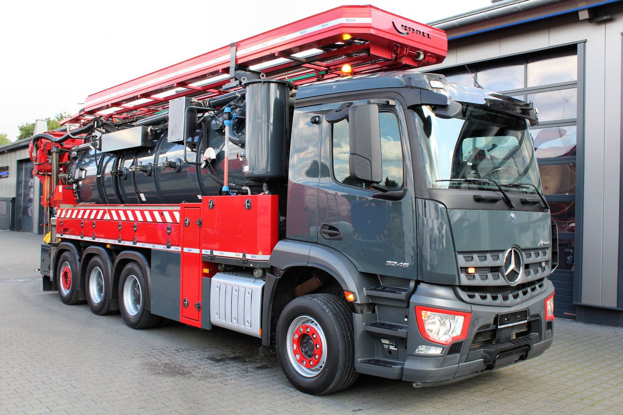 Mercedes-Benz AROCS 3246 8x4 Kroll 16m³ WRG Winterheizung -15C - Vidanjör: fotoğraf 1 Mercedes-Benz AROCS 3246 8x4 Kroll 16m³ WRG Winterheizung -15C - Vidanjör: fotoğraf 1