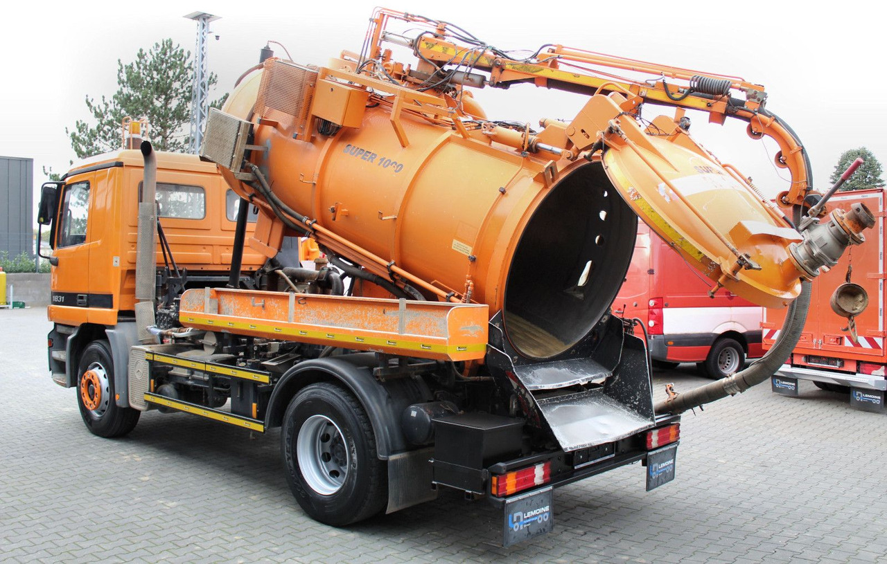 Mercedes-Benz Actros 1831 4x2 Hellmers 6,5m³ V2A INOX Kipper - Vidanjör: fotoğraf 3 Mercedes-Benz Actros 1831 4x2 Hellmers 6,5m³ V2A INOX Kipper - Vidanjör: fotoğraf 3