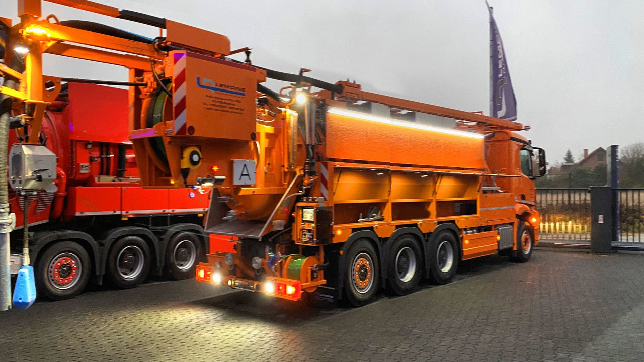 Mercedes-Benz Arocs 3551 8x4 Müller 16mCanalmaster F160EWA WRG - Vidanjör: fotoğraf 2 Mercedes-Benz Arocs 3551 8x4 Müller 16mCanalmaster F160EWA WRG - Vidanjör: fotoğraf 2