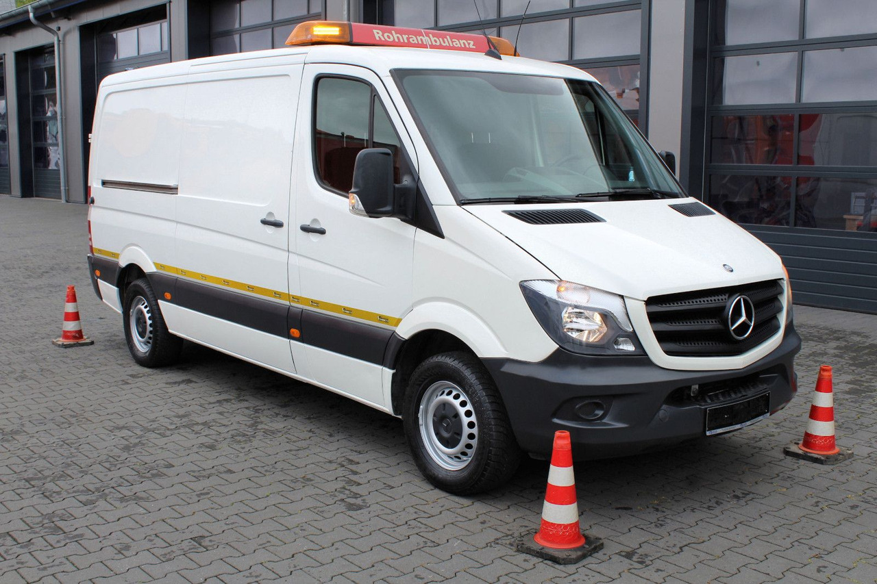 Mercedes-Benz Sprinter 316 CDI + Leistikow 1m³ HD-Spüler 3,5t - Vidanjör: fotoğraf 1 Mercedes-Benz Sprinter 316 CDI + Leistikow 1m³ HD-Spüler 3,5t - Vidanjör: fotoğraf 1