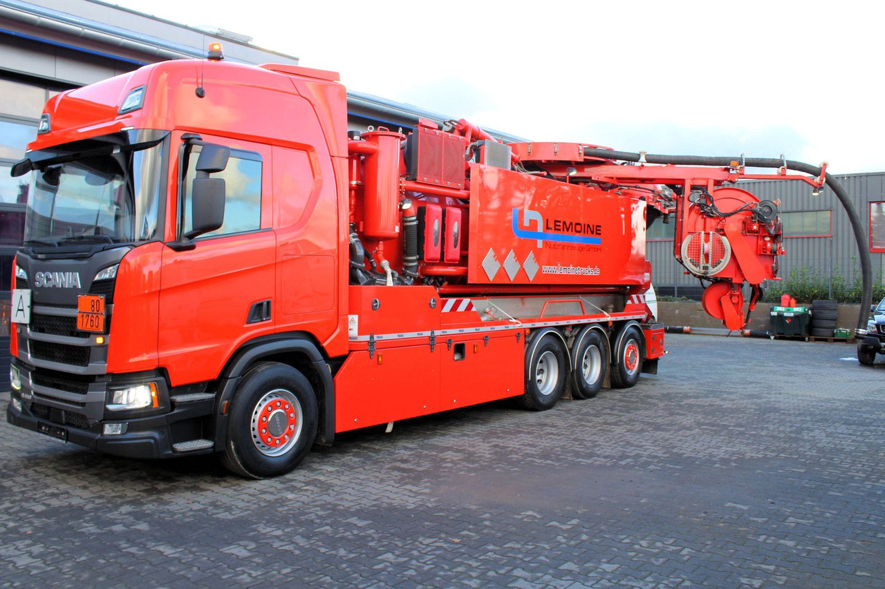 Scania R450 8x4 Kroll 19m³ W-Rückgewinner Kombi-HD +ADR - Vidanjör: fotoğraf 2 Scania R450 8x4 Kroll 19m³ W-Rückgewinner Kombi-HD +ADR - Vidanjör: fotoğraf 2