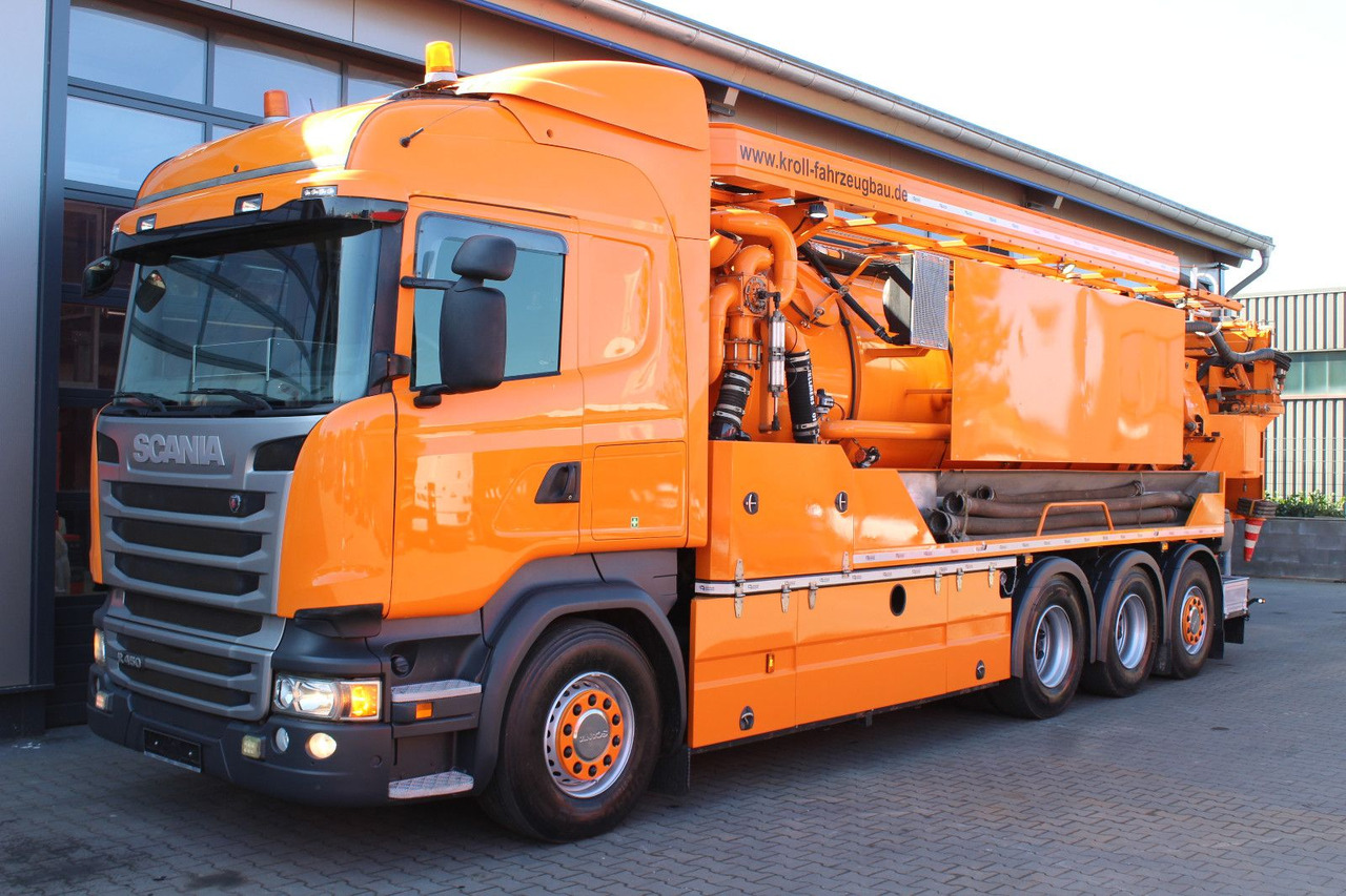 Scania R450 8x4 Kroll 19m³ Wasserrückgewinner Kombi-HD - Vidanjör: fotoğraf 4 Scania R450 8x4 Kroll 19m³ Wasserrückgewinner Kombi-HD - Vidanjör: fotoğraf 4