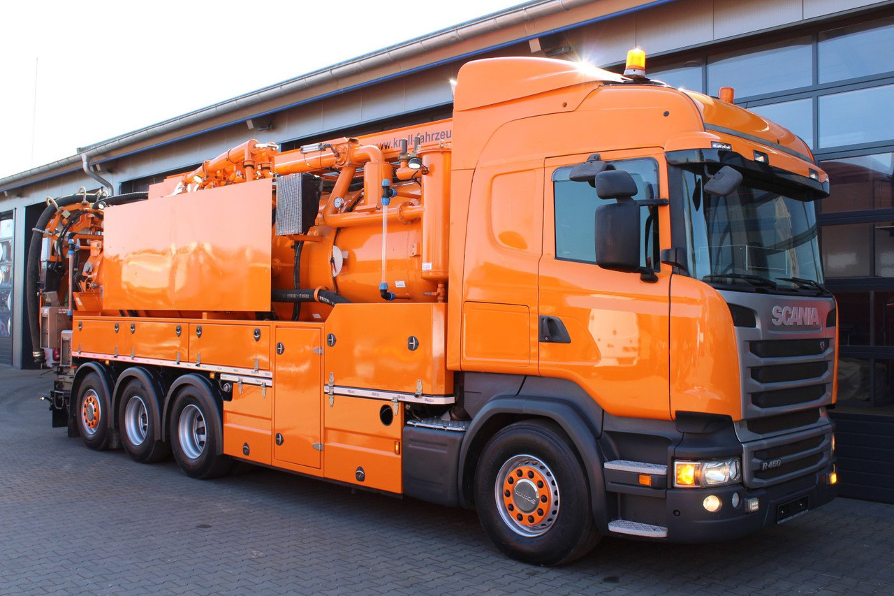Scania R450 8x4 Kroll 19m³ Wasserrückgewinner Kombi-HD - Vidanjör: fotoğraf 2 Scania R450 8x4 Kroll 19m³ Wasserrückgewinner Kombi-HD - Vidanjör: fotoğraf 2