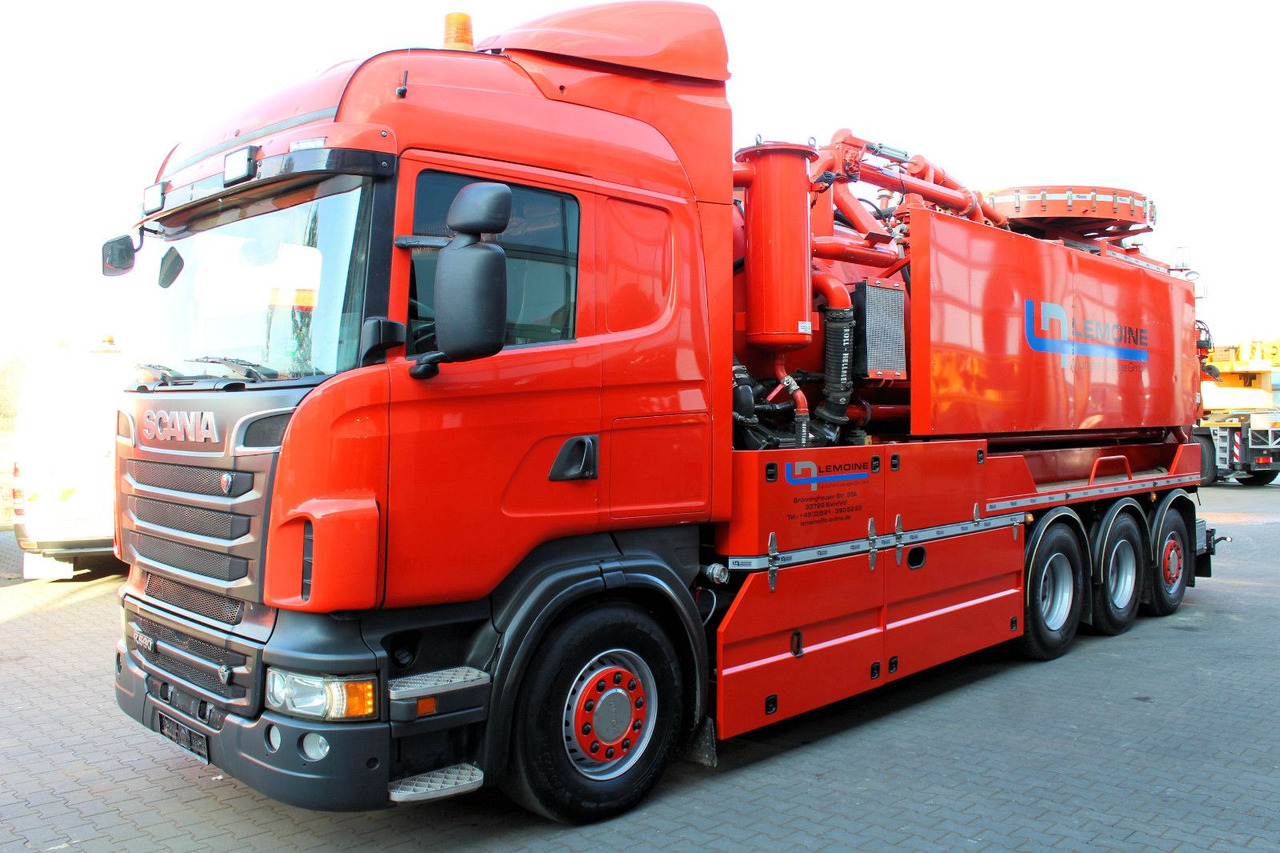 Scania R560 V8 8x4 Kroll 20m³ WRG 2x HD-Pumpe 620 Liter - Vidanjör: fotoğraf 4 Scania R560 V8 8x4 Kroll 20m³ WRG 2x HD-Pumpe 620 Liter - Vidanjör: fotoğraf 4