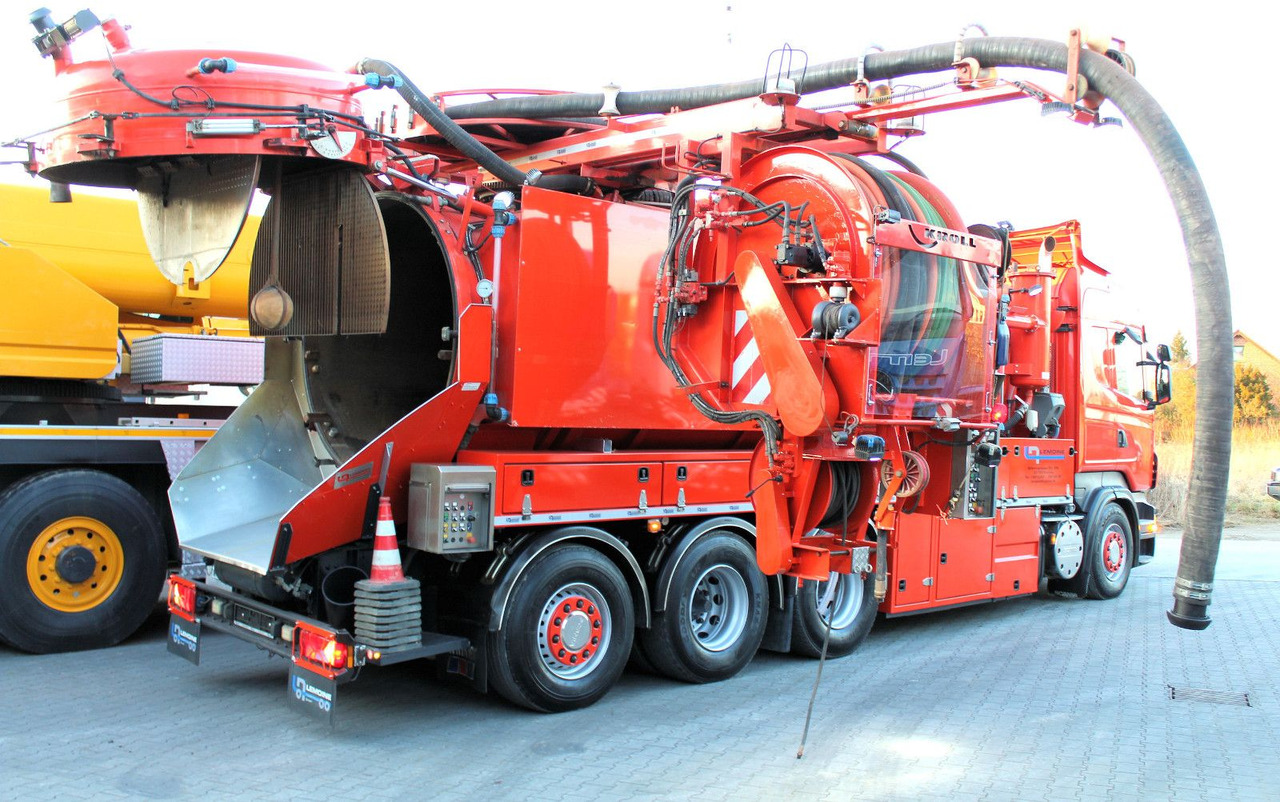 Scania R560 V8 8x4 Kroll 20m³ WRG 2x HD-Pumpe 620 Liter - Vidanjör: fotoğraf 3 Scania R560 V8 8x4 Kroll 20m³ WRG 2x HD-Pumpe 620 Liter - Vidanjör: fotoğraf 3