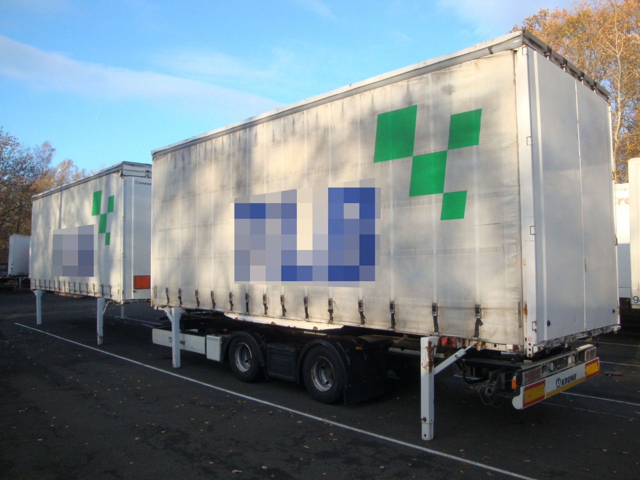 Krone ZZW 18 Jumbo Edscha Schiebeverdeck BDF 116 cbm - Konteynır taşıyıcı/ Yedek karoser römork: fotoğraf 2 Krone ZZW 18 Jumbo Edscha Schiebeverdeck BDF 116 cbm - Konteynır taşıyıcı/ Yedek karoser römork: fotoğraf 2