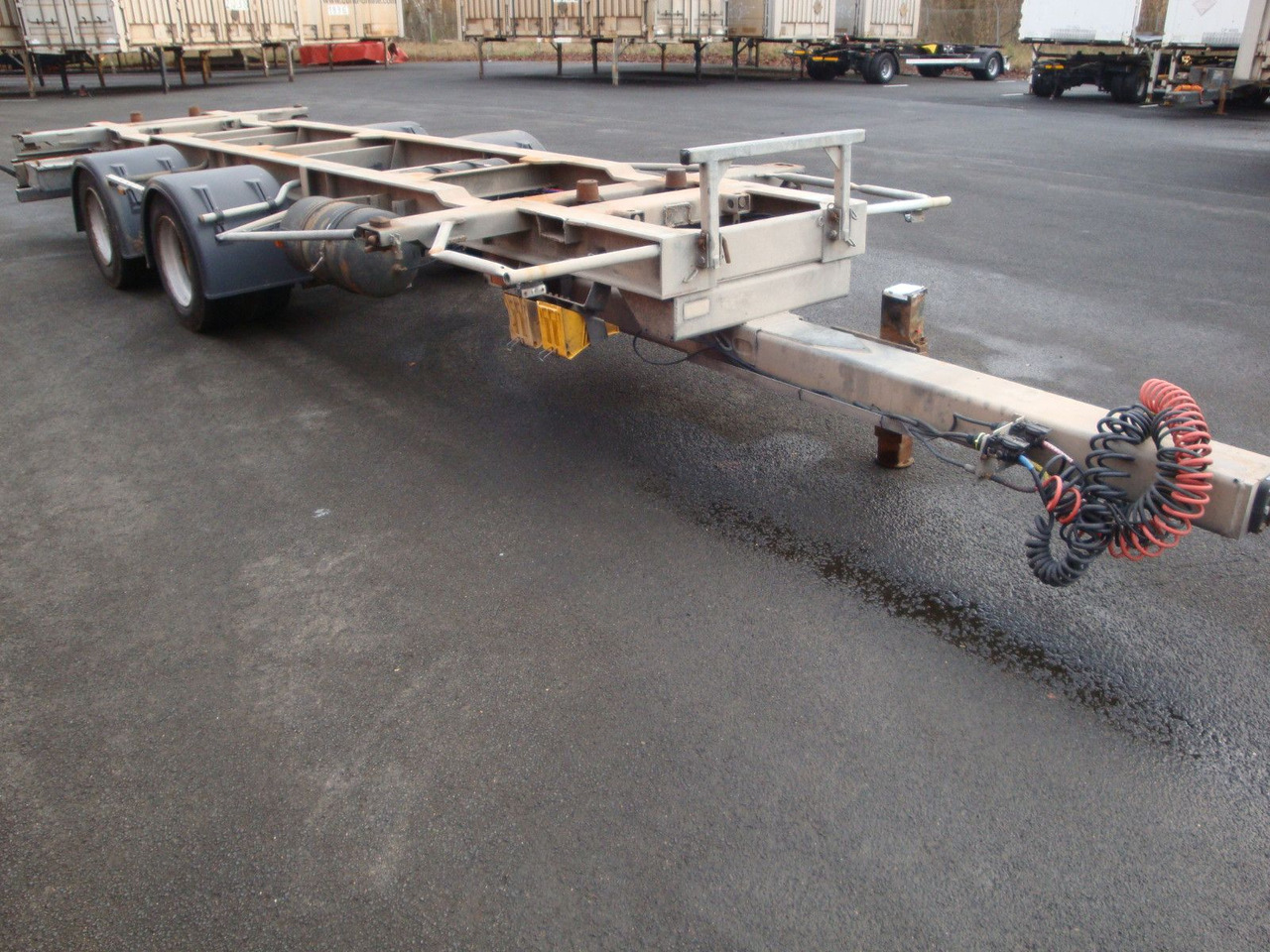 Obermaier W190 ZLU Jumbo Tandem BDF C 7820 7,82 verzinkt - Konteynır taşıyıcı/ Yedek karoser römork: fotoğraf 5 Obermaier W190 ZLU Jumbo Tandem BDF C 7820 7,82 verzinkt - Konteynır taşıyıcı/ Yedek karoser römork: fotoğraf 5