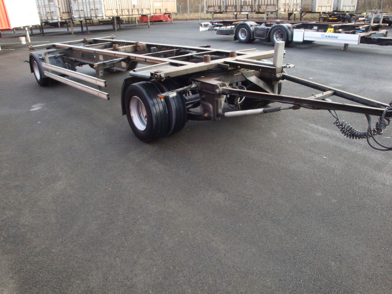 Web-Trailer ANH 18 Drehschemel Jumbo verzinkt für C7,82 WBs - Konteynır taşıyıcı/ Yedek karoser römork: fotoğraf 4 Web-Trailer ANH 18 Drehschemel Jumbo verzinkt für C7,82 WBs - Konteynır taşıyıcı/ Yedek karoser römork: fotoğraf 4