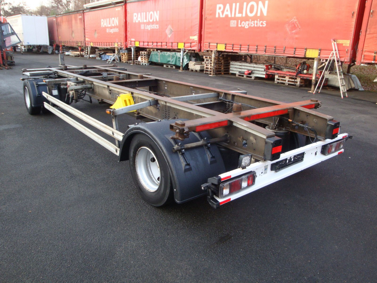 Web-Trailer ANH 18 Drehschemel Jumbo verzinkt für C7,82 WBs - Konteynır taşıyıcı/ Yedek karoser römork: fotoğraf 2 Web-Trailer ANH 18 Drehschemel Jumbo verzinkt für C7,82 WBs - Konteynır taşıyıcı/ Yedek karoser römork: fotoğraf 2