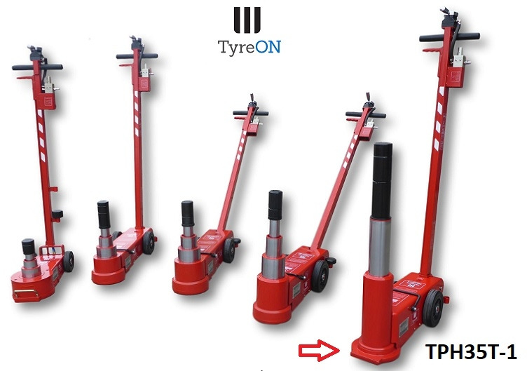 TPH35T-1 Air hydraulic jack 35 Tons - Garaj ekipman: fotoğraf 4 TPH35T-1 Air hydraulic jack 35 Tons - Garaj ekipman: fotoğraf 4