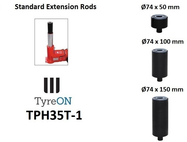 TPH35T-1 Air hydraulic jack 35 Tons - Garaj ekipman: fotoğraf 3 TPH35T-1 Air hydraulic jack 35 Tons - Garaj ekipman: fotoğraf 3