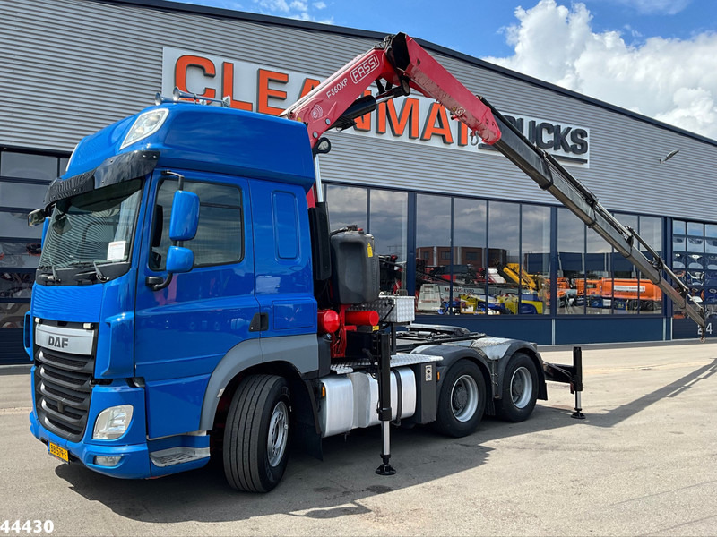DAF FAT 85.510 6x4 Euro 6 Retarder Fassi 36 Tonmeter laadkraan - Çekici: fotoğraf 1 DAF FAT 85.510 6x4 Euro 6 Retarder Fassi 36 Tonmeter laadkraan - Çekici: fotoğraf 1