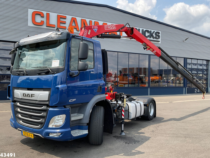 DAF FT CF 370 Euro 6 Fassi 15 Tonmeter laadkraan - Çekici: fotoğraf 1 DAF FT CF 370 Euro 6 Fassi 15 Tonmeter laadkraan - Çekici: fotoğraf 1
