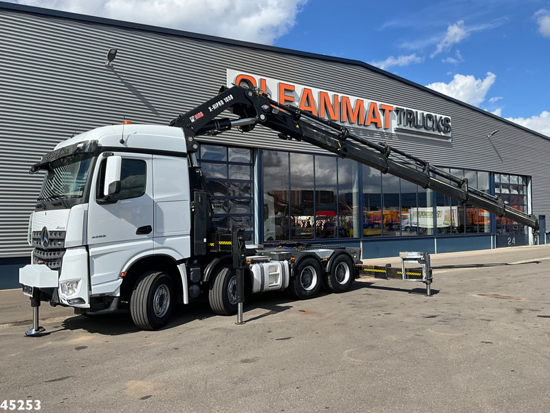 Mercedes-Benz Arocs 3253 8x4 Hiab 105 Tonmeter laadkraan - Çekici: fotoğraf 1 Mercedes-Benz Arocs 3253 8x4 Hiab 105 Tonmeter laadkraan - Çekici: fotoğraf 1