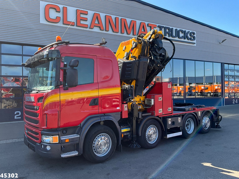 Scania G 480 8x2 Fassi 95 Tonmeter ladkraan + Fly-Jib - Çekici: fotoğraf 2 Scania G 480 8x2 Fassi 95 Tonmeter ladkraan + Fly-Jib - Çekici: fotoğraf 2