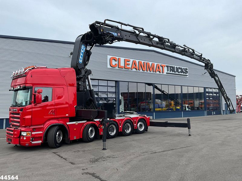 Scania R 620 10x4 V8 Retarder Effer 175 Tonmeter laadkraan + Fly-Jib Just 170.527 km! - Çekici: fotoğraf 1 Scania R 620 10x4 V8 Retarder Effer 175 Tonmeter laadkraan + Fly-Jib Just 170.527 km! - Çekici: fotoğraf 1