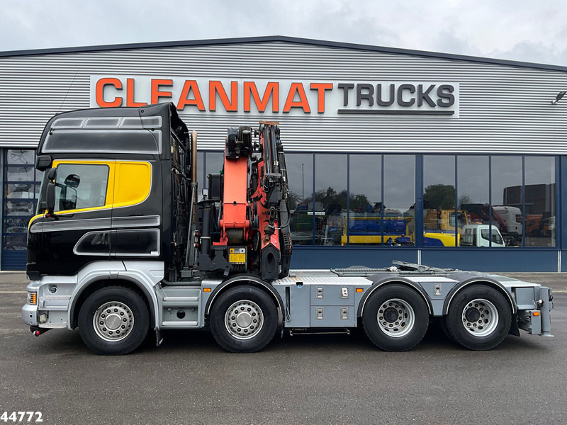 Scania R500 8x4 V8 Retarder Palfinger 53 Tonmeter laadkraan + Fly-Jib - Çekici: fotoğraf 3 Scania R500 8x4 V8 Retarder Palfinger 53 Tonmeter laadkraan + Fly-Jib - Çekici: fotoğraf 3