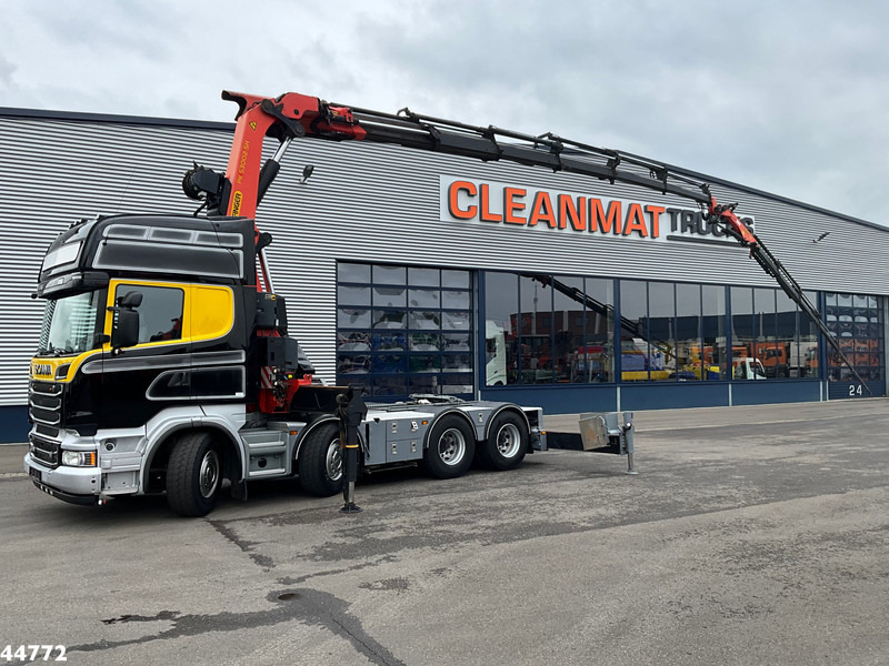 Scania R500 8x4 V8 Retarder Palfinger 53 Tonmeter laadkraan + Fly-Jib - Çekici: fotoğraf 1 Scania R500 8x4 V8 Retarder Palfinger 53 Tonmeter laadkraan + Fly-Jib - Çekici: fotoğraf 1