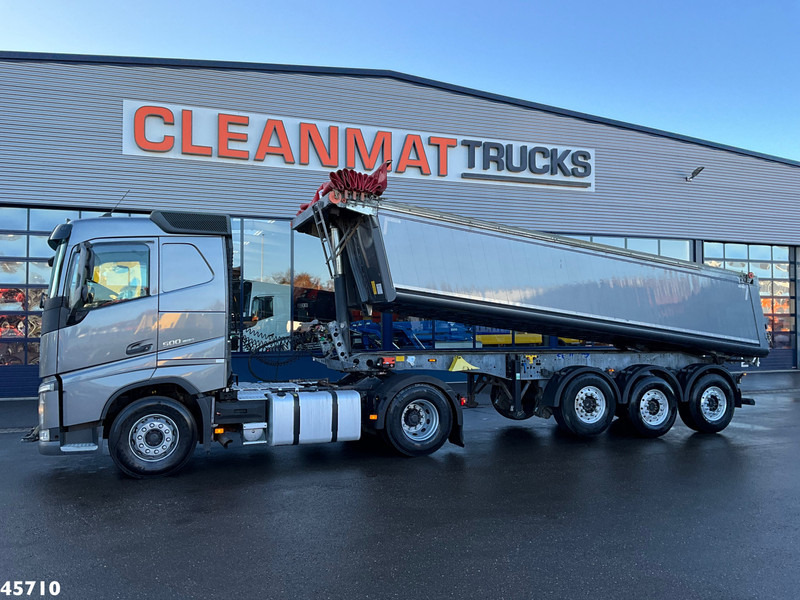 Volvo FH 500 Euro 6 Kiphydrauliek + Schmitz Cargobull 24m³ - Çekici: fotoğraf 1 Volvo FH 500 Euro 6 Kiphydrauliek + Schmitz Cargobull 24m³ - Çekici: fotoğraf 1