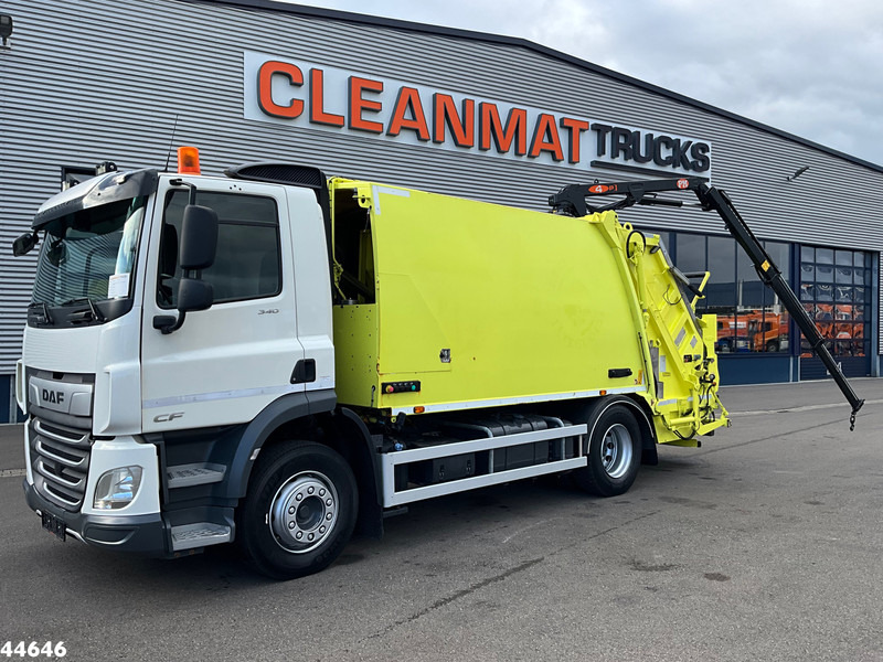 DAF FA CF 340 Euro 6 NTM 15m³ + PM 4 Tonmeter laadkraan - Çöp kamyonu: fotoğraf 1 DAF FA CF 340 Euro 6 NTM 15m³ + PM 4 Tonmeter laadkraan - Çöp kamyonu: fotoğraf 1
