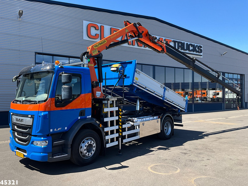 DAF FA LF 230 Euro 6 Palfinger 18 Tonmeter laadkraan Just 6.783 km! - Damperli kamyon, Vinçli kamyon: fotoğraf 1 DAF FA LF 230 Euro 6 Palfinger 18 Tonmeter laadkraan Just 6.783 km! - Damperli kamyon, Vinçli kamyon: fotoğraf 1