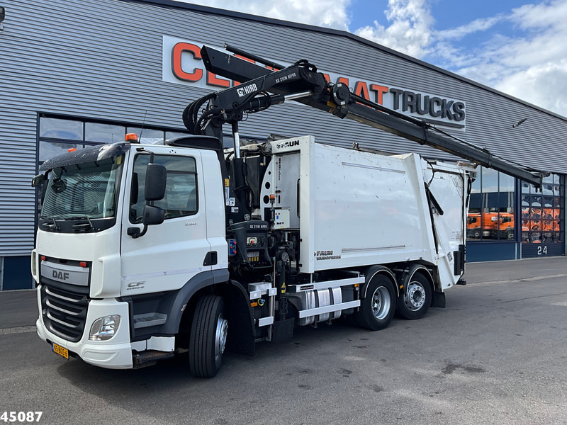 DAF FAN CF 290 Euro 6 Hiab 21 Tonmeter laadkraan Just 166.914 km! - Çöp kamyonu: fotoğraf 1 DAF FAN CF 290 Euro 6 Hiab 21 Tonmeter laadkraan Just 166.914 km! - Çöp kamyonu: fotoğraf 1
