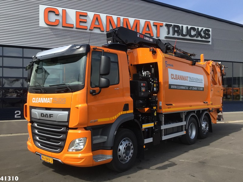 DAF FAN CF 340 Hiab 23 ton/meter laadkraan - Çöp kamyonu: fotoğraf 1 DAF FAN CF 340 Hiab 23 ton/meter laadkraan - Çöp kamyonu: fotoğraf 1
