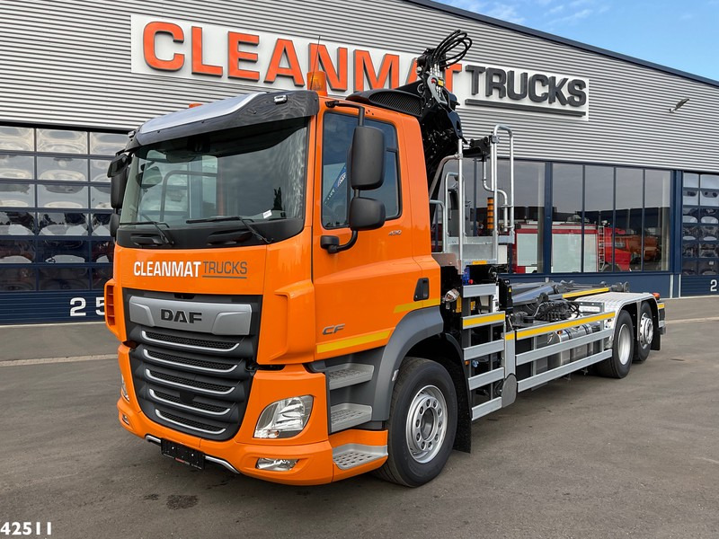 DAF FAN CF 430 HMF 23 Tonmeter laadkraan - Kancalı yükleyici kamyon, Vinçli kamyon: fotoğraf 2 DAF FAN CF 430 HMF 23 Tonmeter laadkraan - Kancalı yükleyici kamyon, Vinçli kamyon: fotoğraf 2