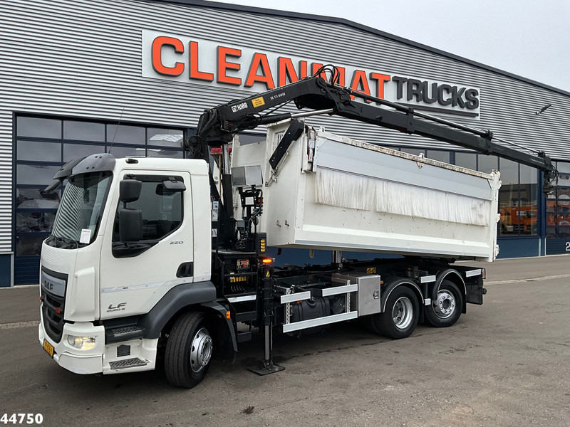 DAF FAN LF 220 Euro 6 Hiab 11 Tonmeter laadkraan Just 166.649 Km! - Damperli kamyon, Vinçli kamyon: fotoğraf 1 DAF FAN LF 220 Euro 6 Hiab 11 Tonmeter laadkraan Just 166.649 Km! - Damperli kamyon, Vinçli kamyon: fotoğraf 1