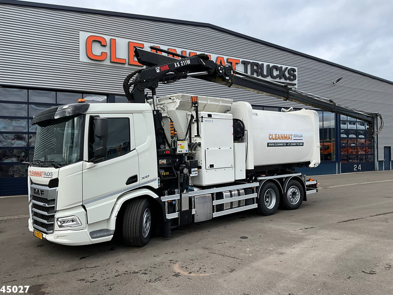 DAF FAN XD 340 Hiab 21 Tonmeter laadkraan - Çöp kamyonu: fotoğraf 1 DAF FAN XD 340 Hiab 21 Tonmeter laadkraan - Çöp kamyonu: fotoğraf 1