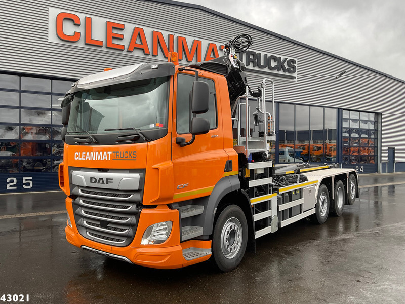 DAF FAQ CF 430 HMF 28 Tonmeter laadkraan - Kancalı yükleyici kamyon, Vinçli kamyon: fotoğraf 2 DAF FAQ CF 430 HMF 28 Tonmeter laadkraan - Kancalı yükleyici kamyon, Vinçli kamyon: fotoğraf 2