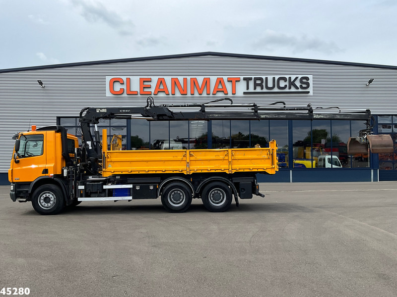 DAF FAT 75 CF 340 6x4 Manual Full steel Hiab 16 Tonmeter laadkraan - Damperli kamyon, Vinçli kamyon: fotoğraf 4 DAF FAT 75 CF 340 6x4 Manual Full steel Hiab 16 Tonmeter laadkraan - Damperli kamyon, Vinçli kamyon: fotoğraf 4