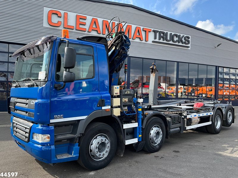 DAF FAX 85 CF 360 8x2 Euro 5 Hiab 16 Tonmeter laadkraan - Kancalı yükleyici kamyon, Vinçli kamyon: fotoğraf 2 DAF FAX 85 CF 360 8x2 Euro 5 Hiab 16 Tonmeter laadkraan - Kancalı yükleyici kamyon, Vinçli kamyon: fotoğraf 2