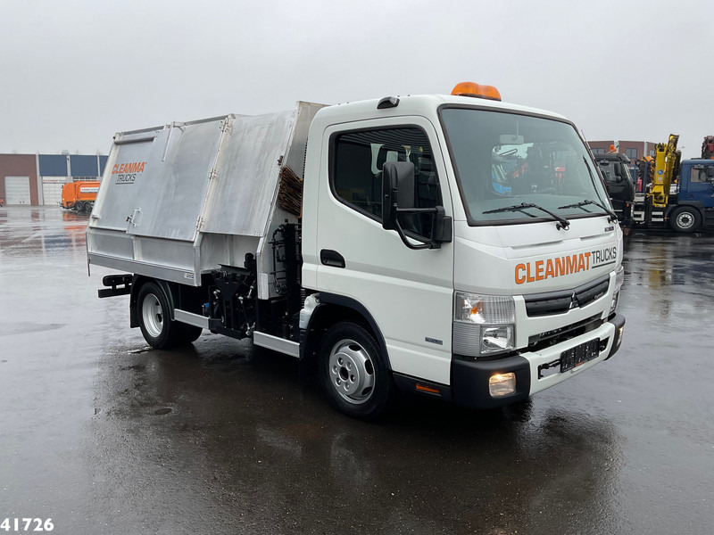 Çöp kamyonu FUSO Canter 3C15 3.0 DI Veegvuilopbouw met belading: fotoğraf 1