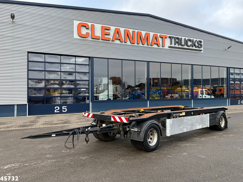 Huffermann 2-assige container aanhangwagen - Konteynır taşıyıcı/ Yedek karoser römork: fotoğraf 1 Huffermann 2-assige container aanhangwagen - Konteynır taşıyıcı/ Yedek karoser römork: fotoğraf 1