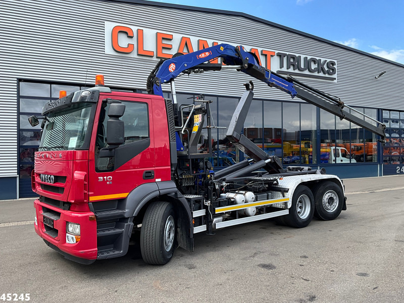 Iveco Stralis AD260S31Y PM 12 Tonmeter laadkraan - Kancalı yükleyici kamyon, Vinçli kamyon: fotoğraf 1 Iveco Stralis AD260S31Y PM 12 Tonmeter laadkraan - Kancalı yükleyici kamyon, Vinçli kamyon: fotoğraf 1