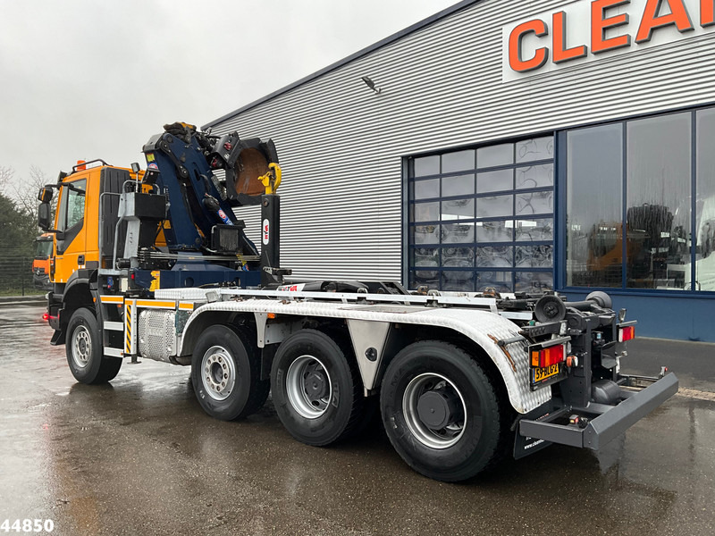 Iveco Trakker AD380T41W 8x6 Euro 6 HMF 19 Tonmeter Z-kraan - Kancalı yükleyici kamyon, Vinçli kamyon: fotoğraf 2 Iveco Trakker AD380T41W 8x6 Euro 6 HMF 19 Tonmeter Z-kraan - Kancalı yükleyici kamyon, Vinçli kamyon: fotoğraf 2