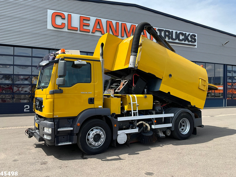 MAN TGM 18.290 4x2 Johnston Beam VT 800 Left and right sweeper - Yol süpürme aracı: fotoğraf 2 MAN TGM 18.290 4x2 Johnston Beam VT 800 Left and right sweeper - Yol süpürme aracı: fotoğraf 2