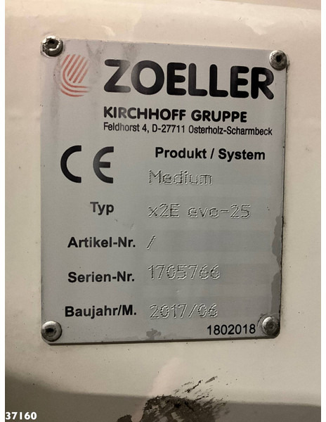 Çöp kamyonu MAN TGM 26.340 Euro 6 Zoeller 20m³ Just 174.286 Km!: fotoğraf 20