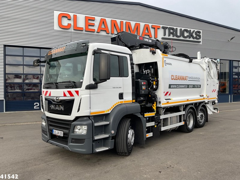 MAN TGS 26.360 Hiab 23 ton/meter laadkraan - Çöp kamyonu: fotoğraf 1 MAN TGS 26.360 Hiab 23 ton/meter laadkraan - Çöp kamyonu: fotoğraf 1