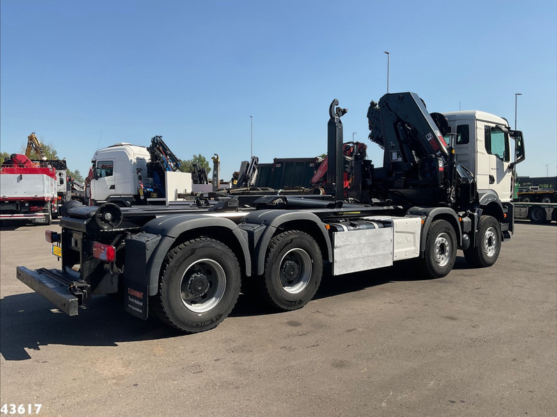 MAN TGS 32.470 8x4 Euro 6 Hiab 22 Tonmeter laadkraan Just 68.765 Km! - Kancalı yükleyici kamyon: fotoğraf 4 MAN TGS 32.470 8x4 Euro 6 Hiab 22 Tonmeter laadkraan Just 68.765 Km! - Kancalı yükleyici kamyon: fotoğraf 4