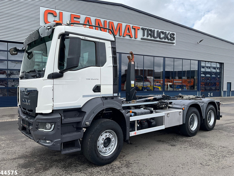MAN TGS 33.470 6x4 Euro 6 Full Steel AJK 20 Ton haakarmsysteem - Kancalı yükleyici kamyon: fotoğraf 2 MAN TGS 33.470 6x4 Euro 6 Full Steel AJK 20 Ton haakarmsysteem - Kancalı yükleyici kamyon: fotoğraf 2