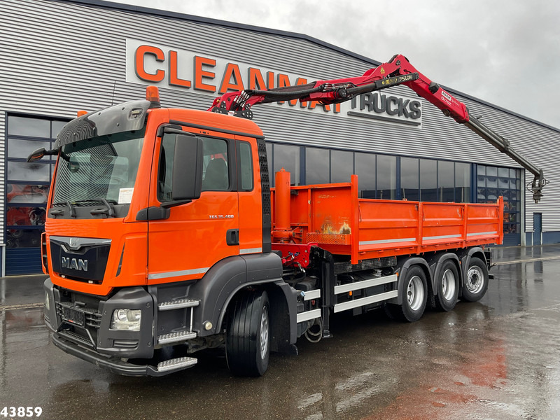 MAN TGS 35.400 8x4 Euro 6 Palfinger 17 Tonmeter Z-kraan - Damperli kamyon, Vinçli kamyon: fotoğraf 2 MAN TGS 35.400 8x4 Euro 6 Palfinger 17 Tonmeter Z-kraan - Damperli kamyon, Vinçli kamyon: fotoğraf 2