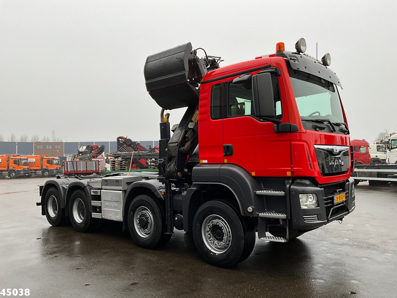 MAN TGS 35.400 8x6 Euro 6 HMF 16 Tonmeter Z-kraan - Kancalı yükleyici kamyon, Vinçli kamyon: fotoğraf 3 MAN TGS 35.400 8x6 Euro 6 HMF 16 Tonmeter Z-kraan - Kancalı yükleyici kamyon, Vinçli kamyon: fotoğraf 3