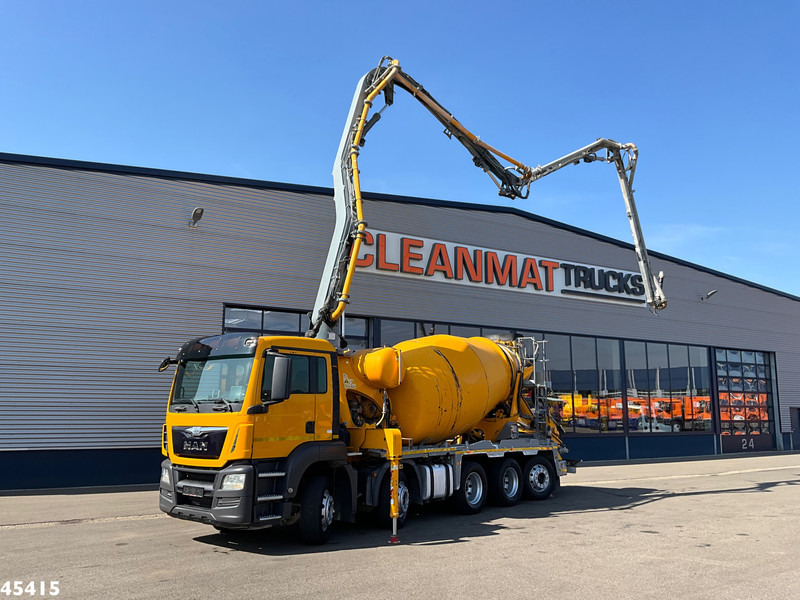 MAN TGS 35.440 Euro 6 10x4 CIFA 12m³ Mixer + CIFA pump Just 200.228 km! - Transmikser: fotoğraf 1 MAN TGS 35.440 Euro 6 10x4 CIFA 12m³ Mixer + CIFA pump Just 200.228 km! - Transmikser: fotoğraf 1